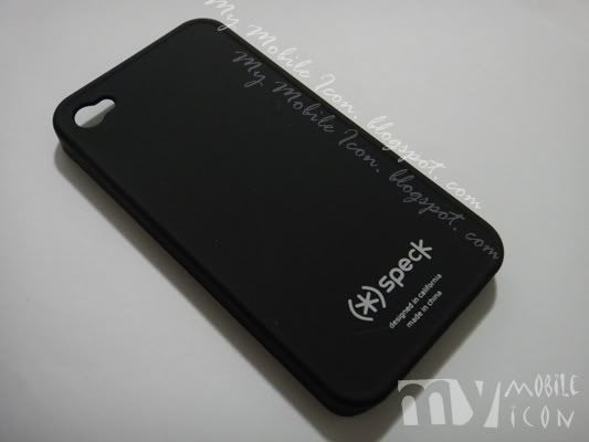 My Mobile Icon: Speck Plain Series -- Black